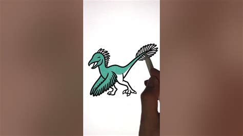 how to draw a microraptor.